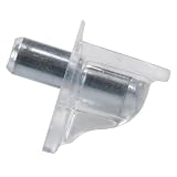 Shelf Support, Clear Bracket Style, 5mm (25)