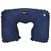 TRIXES Blue Inflatable Neck Travel Pillow Head Rest Cushion