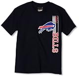 NFL Boys' Buffalo Bills Vertical Presence Tee Shirt (Blue, Large)