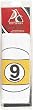 Set of 2 Pre-packaged Pro Series 9-ball towel. - Billiards Equipment