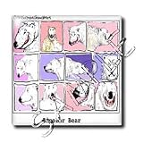 Londons Times Funny Medicine Cartoons - Bipolar Bear - Tiles