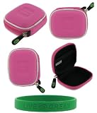 Magenta Ultra Slim Hard Shell Bluetooth Carrying Case for BlueAnt Z9 Z9i X3 V1 V12