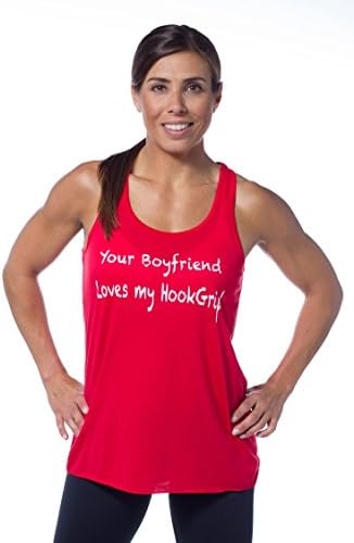 Your Boyfriend Loves My Hook Grip!, Small, Red for Crossfit and Wods