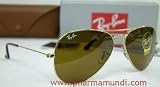 RAY-BAN RB 3025 AVIATOR SUNGLASSES