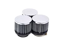 K&N RC-1133 Universal Chrome Filter