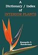 Dictionary / Index of Interior Plants