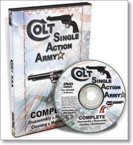 Colt Single Action Army Complete Disassembly and Reassembly with Larry Crow (DVD)