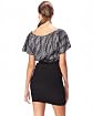 Dot Wing-Sleeved Dress Product Image