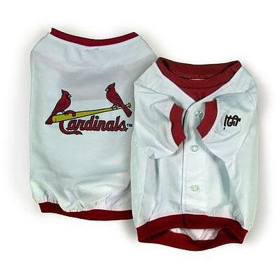 MLB Baseball Dog Jersey Shirt - SP1 Team: St. Louis Cardinals, Size-See Size Chart Below: Large (20 - 24