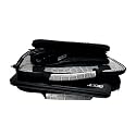 CaseCrown Double Memory Foam Netbook Case with Shoulder Strap (Grey Faux Alligator Skin) for Samsung NC10-14GB 10.2-Inch Netbook