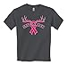 Swift Pigeon Apparel Save A Rack - Hunting Deer Breast Cancer Awareness Mens T-Shirt