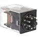 Omron MKS2P AC110 General Purpose Relay with Mechandical Indicator, Basic Model Type, Plug-In Terminal, Standard Internal Connections, Double Pole Double Throw Contacts, 24.2 mA at 50 Hz and 21 mA at 60 Hz Rated Load Current, 110 VAC Rated Load Voltage