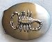 Silver Scorpion Belt Buckle