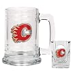 Calgary Flames NHL Boilermaker Set - Primary Logo by Great American Products