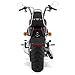 Custom Black Tail Brake Stop Running Light + License Plate Holder Bracket Relocator Motorcycle For Harley Bobber Chopper Cruiser Dyna Glide Sportster