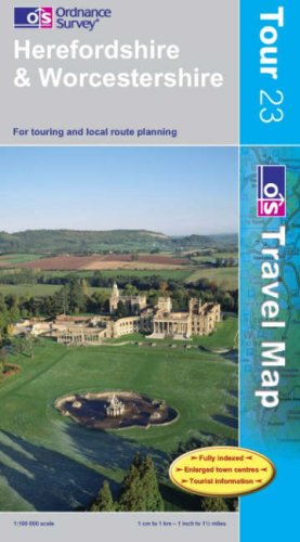 Herefordshire (OS Travel Series - Tour Map) (OS Travel Map - Tour Map)