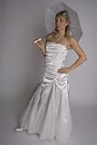 2002 Abendkleid lang, schulterfrei