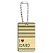 I Love Heart Idaho Wood Wooden Rectangle Key Chain