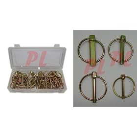 50 PCS Lynch Pin Tractor Attachment Assortment