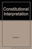 Constitutional interpretation