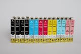 Produkt-Bild: 14x kompatible Premium Druckerpatrone F&uuml;r den Drucker Epson Stylus Photo RX 585 Hohe Kapazit&auml;t!