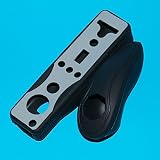 SILICONE SKIN CASE FOR NINTENDO WII INNOVATIVE CONTROLLER REMOTE AND NUNCHUK (BLACK)