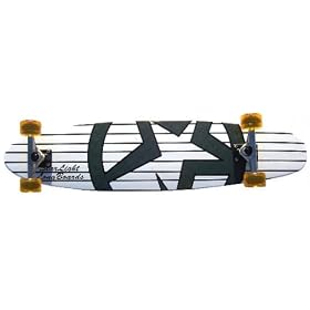 STARLITE LONGBOARD COMPLETE PINSTRIPE *KICKTAIL* by 