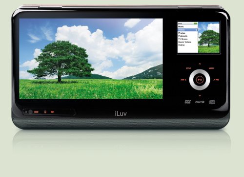 Iluv I1155 8.4-Inch LCD Portable DVD Player with iPod Dock