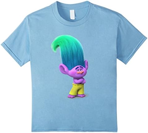 Kids Trolls Shirt 10 Baby Blue