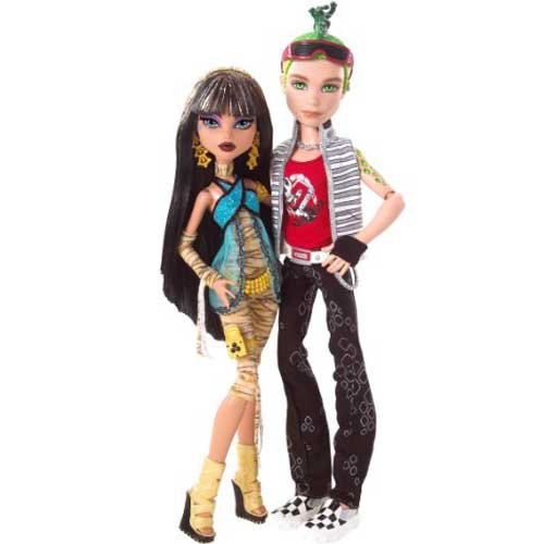 Monster High Deuce Gorgon And Cleo De Nile Dolls Picture