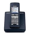 Siemens Gigaset E450 SIM Telefon schnurlos digital 150 Nummern LCD 12 / 160 Stunden nachtblau
