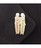 Personalized Wedding Gifts - 4 Women Pin
