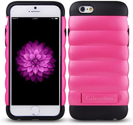 iPhone 6 Case, iPhone 6s Case Kickstand, Simple Soft TPU Anti-scratch Shockproof Protective Back Cover with Stand Armor Case for iPhone 6s, Yingxin (Rose Red)