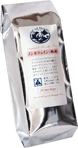 【ニュアージュ】　ノンカフェイン・桃林（ももりん）　　ティーバッグ　袋入 ２０ヶ