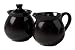Waechtersbach Creamer/Sugar Set, Black