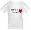 MADE IN VIRGINIA - VIRGINIA TODDLER - State-series - White Toddler T-shirt