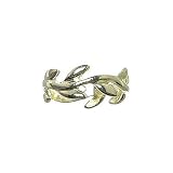 18kt Gold Over Sterling Silver Vine Wrap Ring18kt Gold Over Sterling Silver