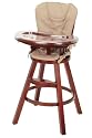 Classic Wood High Chair - Cappucino