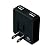 PLANEX「充電万能」2ポートUSB充電器ブラック PL-WUCHG01-B (Xperia/Galaxy/au/docomo/SoftBank/ウォークマン/iPod/iPhone4s/4/3GS/3G/PSP/DS/DSLite/Dsi 海外対応)