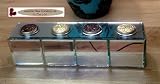Contemporary Mirrored T-Light Candle Holder