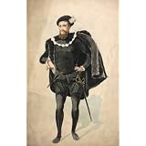 Costume design for a Tudor, Attilio Comelli (Print On Demand)