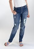 Avenue Plus Size Art 2 Wear Patch Embroidery Skinny Ankle Jeans