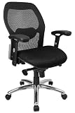 Mesh and Ventilated Office Chair - Mid Back Contemporary Mesh Chair - LF-W42-GG