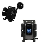 Samsung SGH-A226 Flexible Car Windshield Holder - Gomadic Brand
