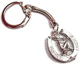 Bingo Lucky Die Cast Metal Pixie Horseshoe Keyring Keychain