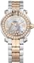 Chopard Happy Sport II Ladies Two Tone Diamond Watch 278488-6001