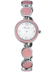 Ufingo-Korean Fashion PopularNice Casual Bracelet Wrist Quartz Watch Gifts For Women/Ladies/Girls-Pink