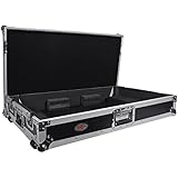 New Pro X XS-DDJSZW DJ ATA Flight Hard Case for Pioneer DDJ-SZ Controller With Rubber Wheels and Cable Access Hole