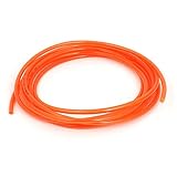 uxcell PUエアチューブ　パイプ　ホース　レッド　8mm外径 5mm内径 5M長さ