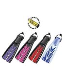 Atomic Aquatics Splitfins High Energy Compound Scuba Diving Split Fins
